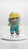 Pinkie Twinkle Labubu “Sunny Day” Overall Outfit Set – Yellow Cap, Knit Sweater, Shoes & Overalls for Dolls