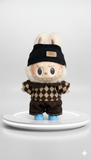 Pinkie Twinkle Cozy Argyle Street Style Outfit Set for Labubu