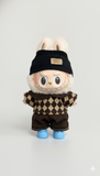 Pinkie Twinkle Cozy Argyle Street Style Outfit Set for Labubu